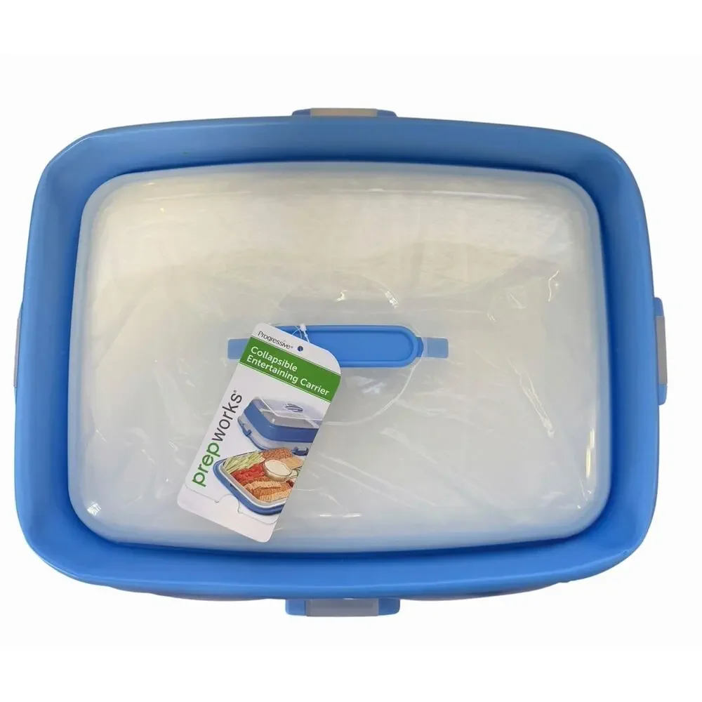 NWT Progressive Prepworks Collapsible Entertaining Carrier Charcuterie LARGE